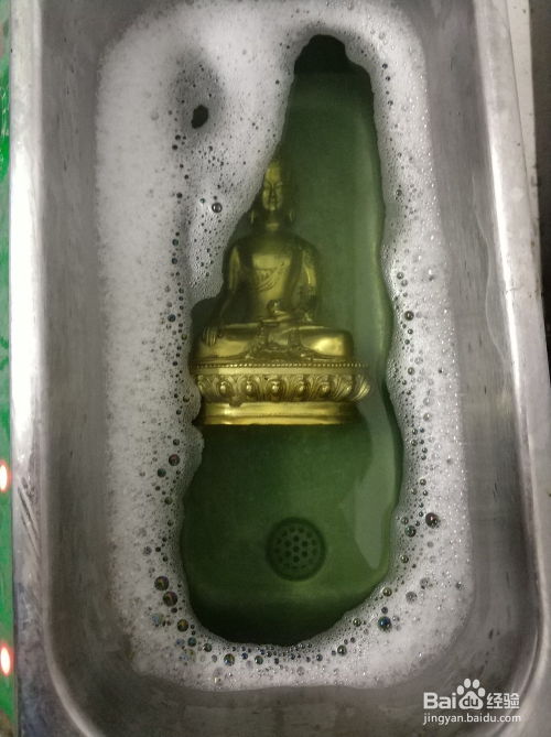 工艺品佛像使用铜材抛光液和铜材钝化液的效果